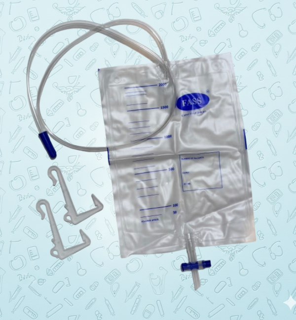 Bolsa colectora de orina adulto 2000ml Fass