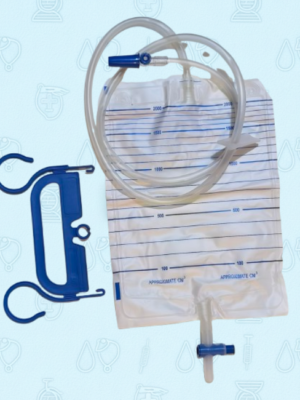 Bolsa colectora de orina adulto sujetador 2000ml – Qualimax